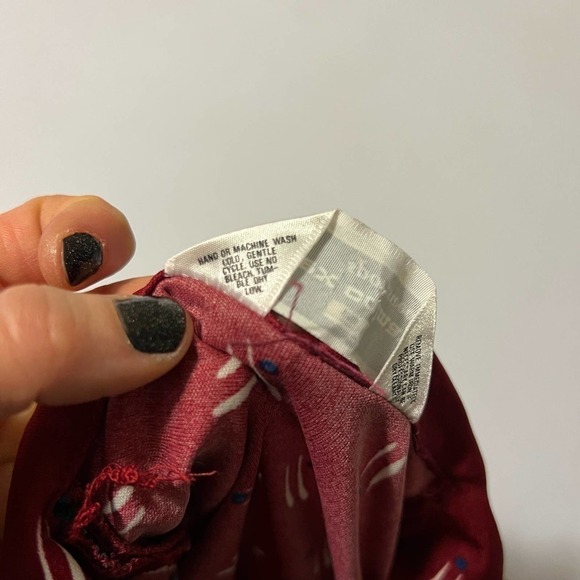 𝅺VINTAGE Alex Colman red button down M - Picture 7 of 11